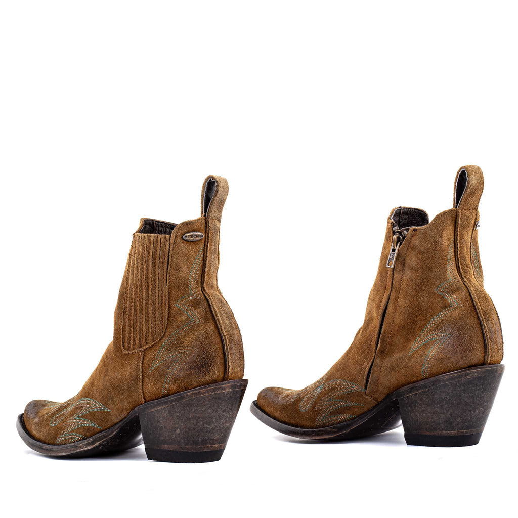 From the brand Mexicana Women's Fury 5.5 Bentley Boot in Golden Brown - abigail fashion
