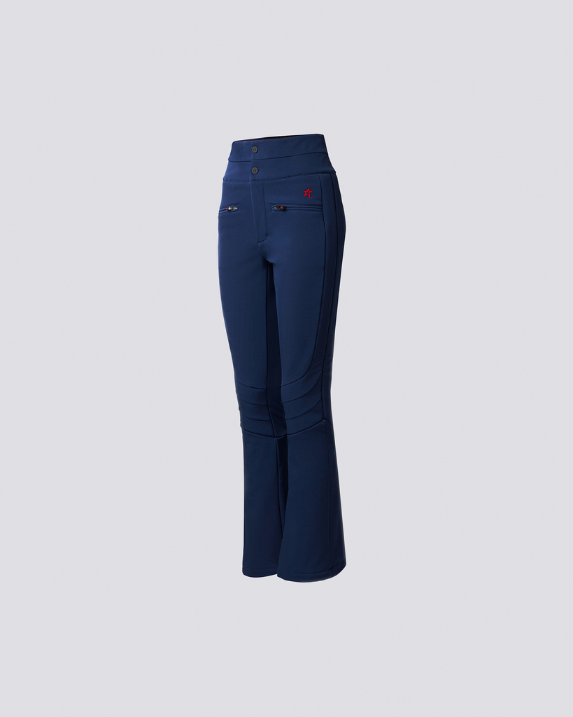 Perfect Moment - Aurora High Waist Flare Ski Trousers - Navy blue