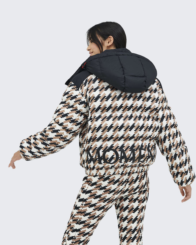 Perfect Moment Moment Puffer II Houndstooth- Iconic & Camel/Black/White Bach&Co