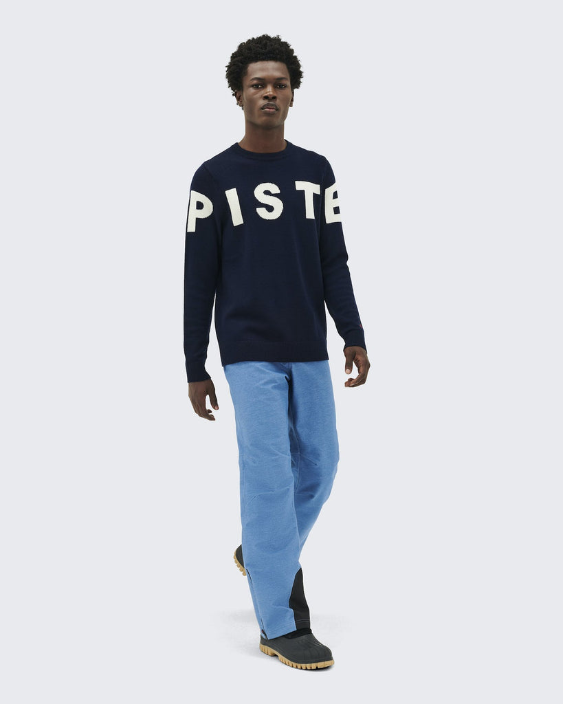 Perfect Moment Piste Merino Wool Sweater Navy Bach&Co