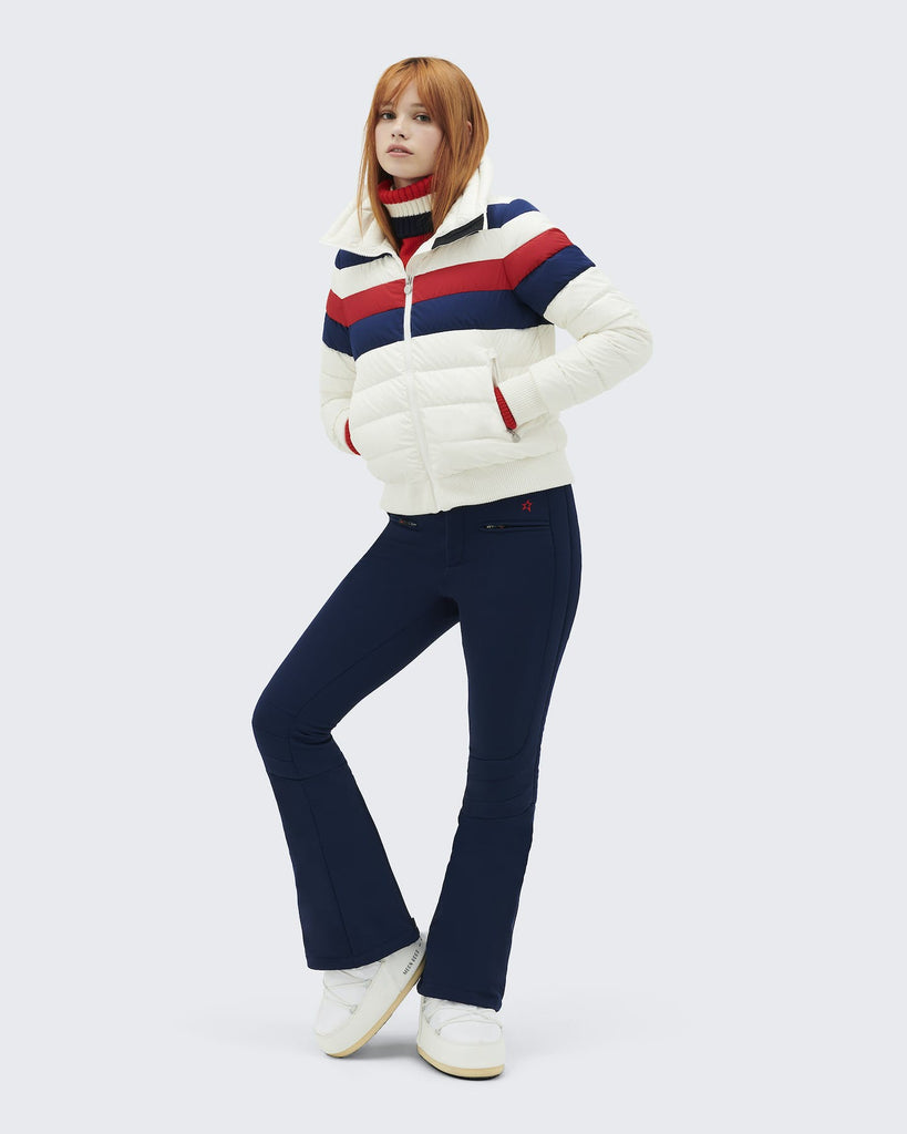 Perfect Moment Queenie Jacket Snow White/Navy/Red Bach&Co
