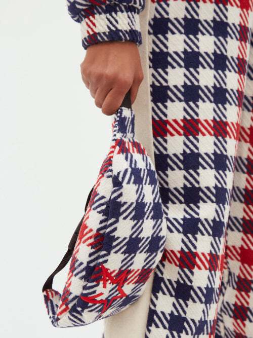 Perfect Moment Star Bum Bag Houndstooth Bach&Co