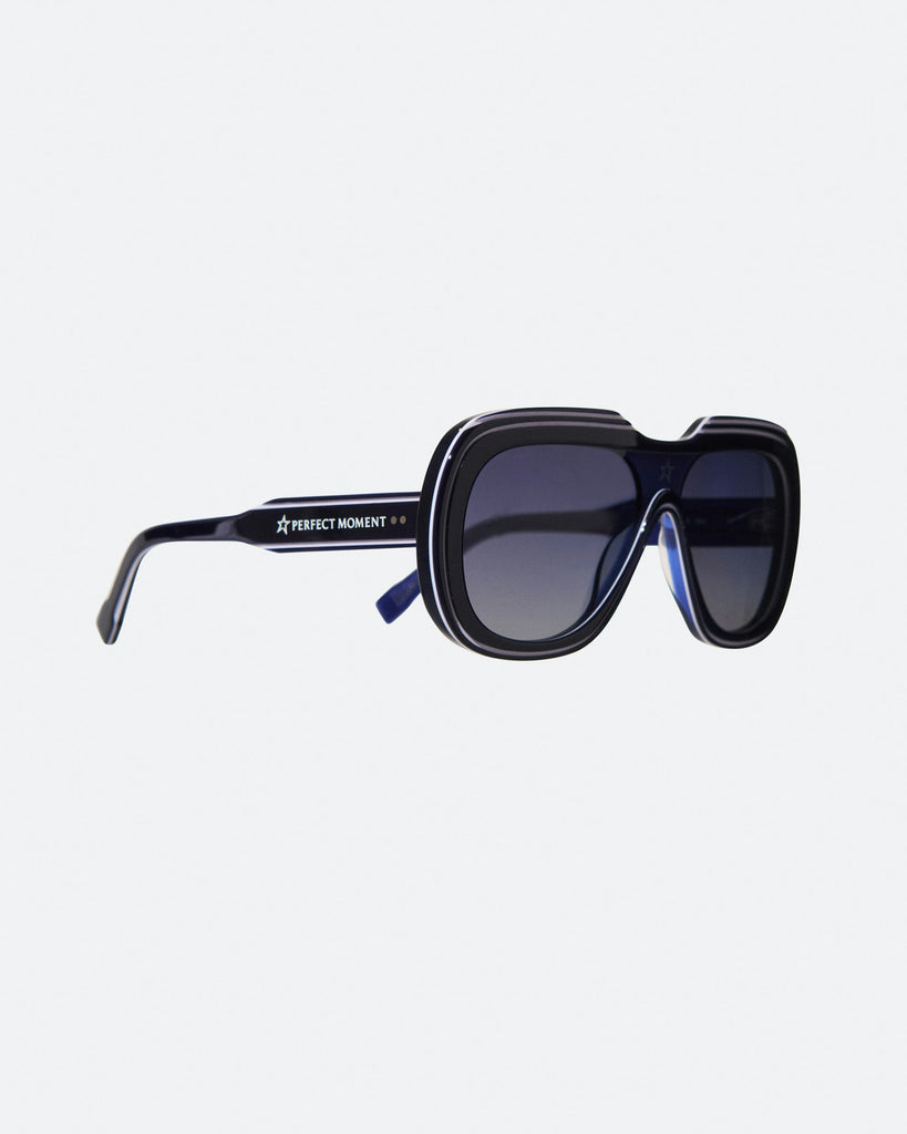 From the brand Perfect Moment Unisex Freestyle Sunglasses in Navy - abigail fashion