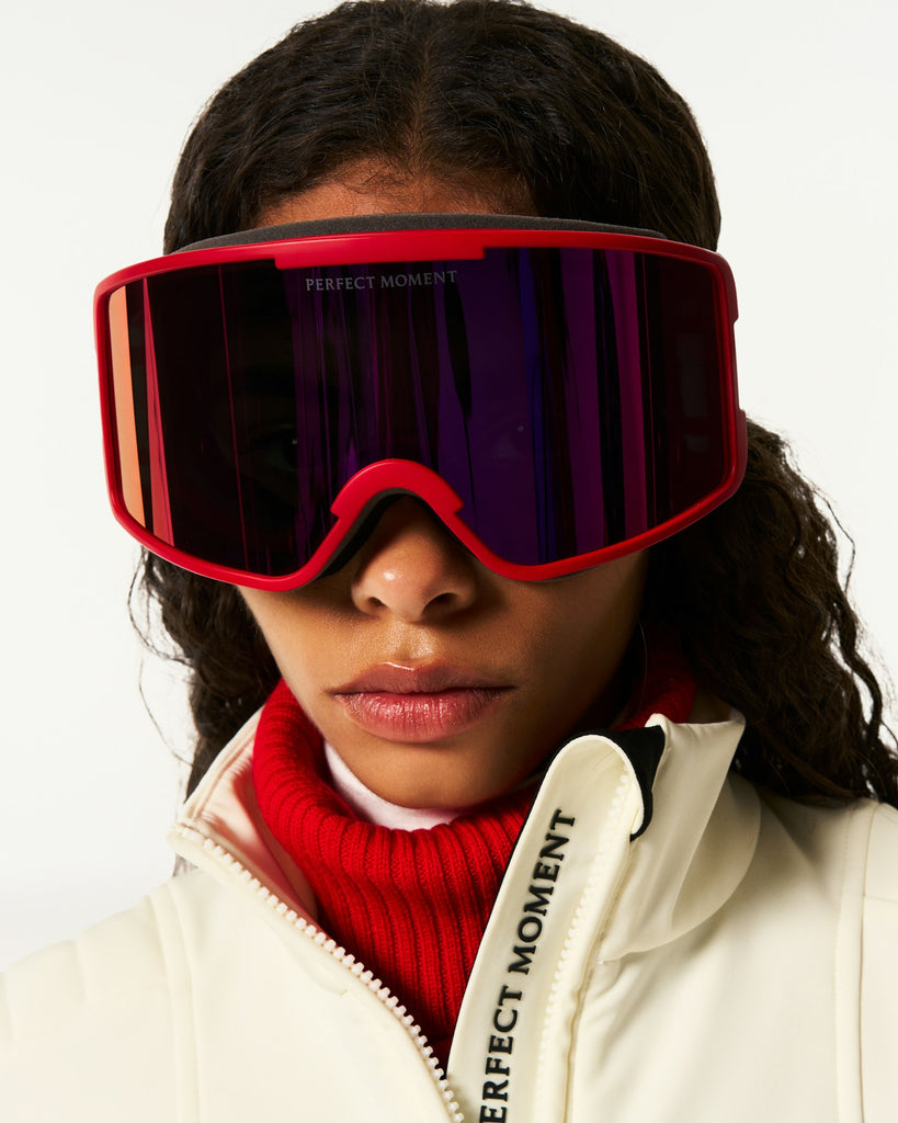 From the brand Perfect Moment Unisex Ski Goggles in Stripe - Pm - abigail fashion