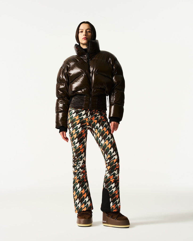 From the brand Perfect Moment Women's Auretta Ski Jacket in Chocolate - abigail fashion