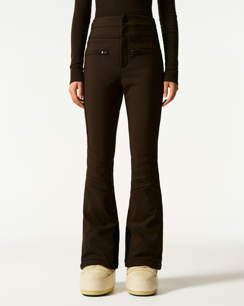 From the brand Perfect Moment Women's Aurora Hw Ski Pant in Chocolate - abigail fashion