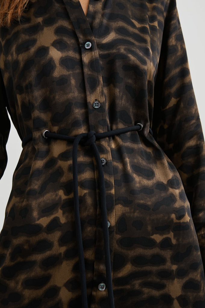 Rails Anina Dress Umber Leopard Bach&Co
