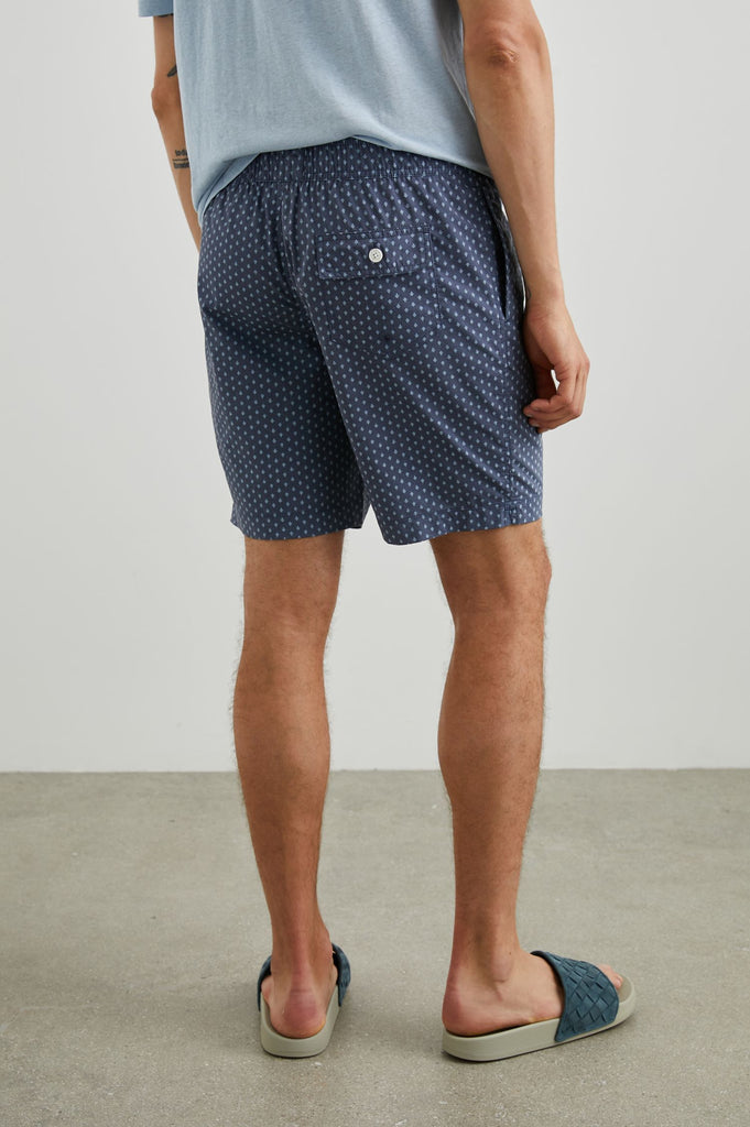 Rails Kian Swim Short Polygon Micro Navy abigail_fashion