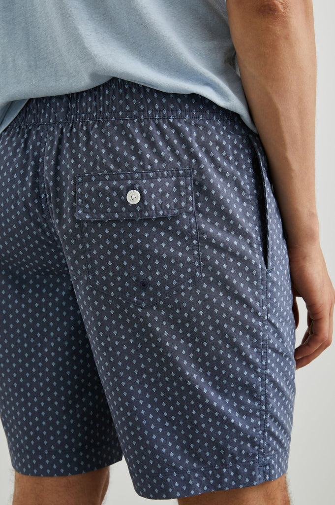 Rails Kian Swim Short Polygon Micro Navy abigail_fashion
