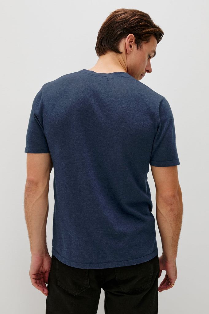 From the brand Rails Men's Laurent Sweater in Silverleaf - abigail fashion