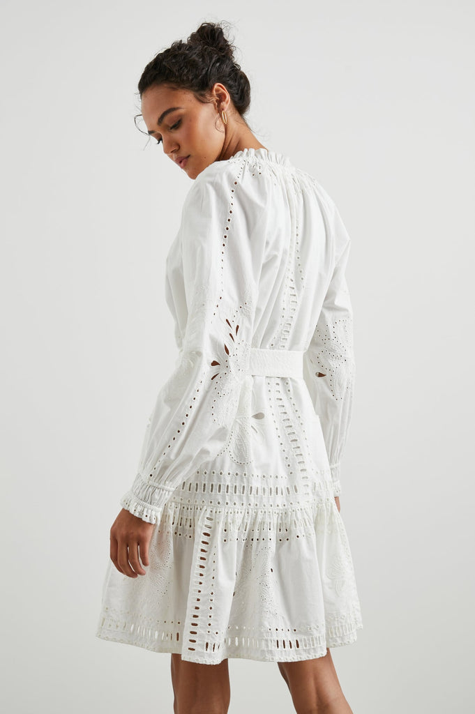 Rails Saylor Dress White abigail fashion