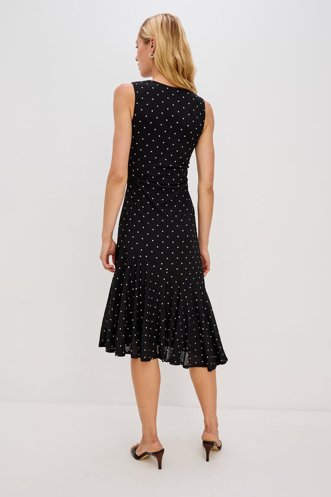 From the brand Rails Women's Daija Dress in Polka Dots - abigail fashion