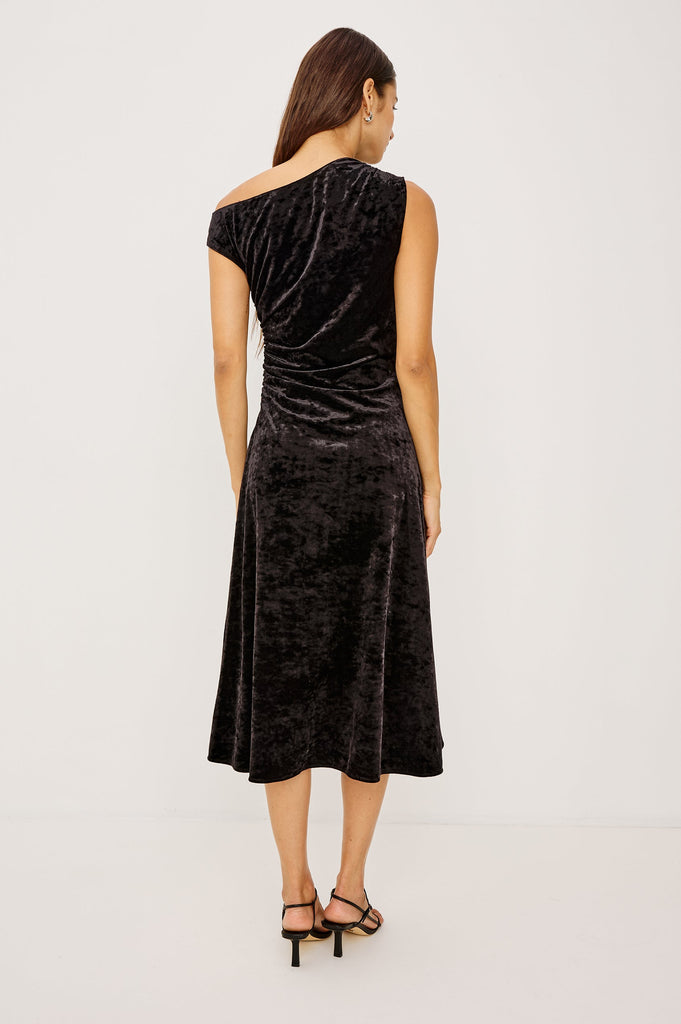 From the brand Rails Women's Delores Dress in Black - abigail fashion