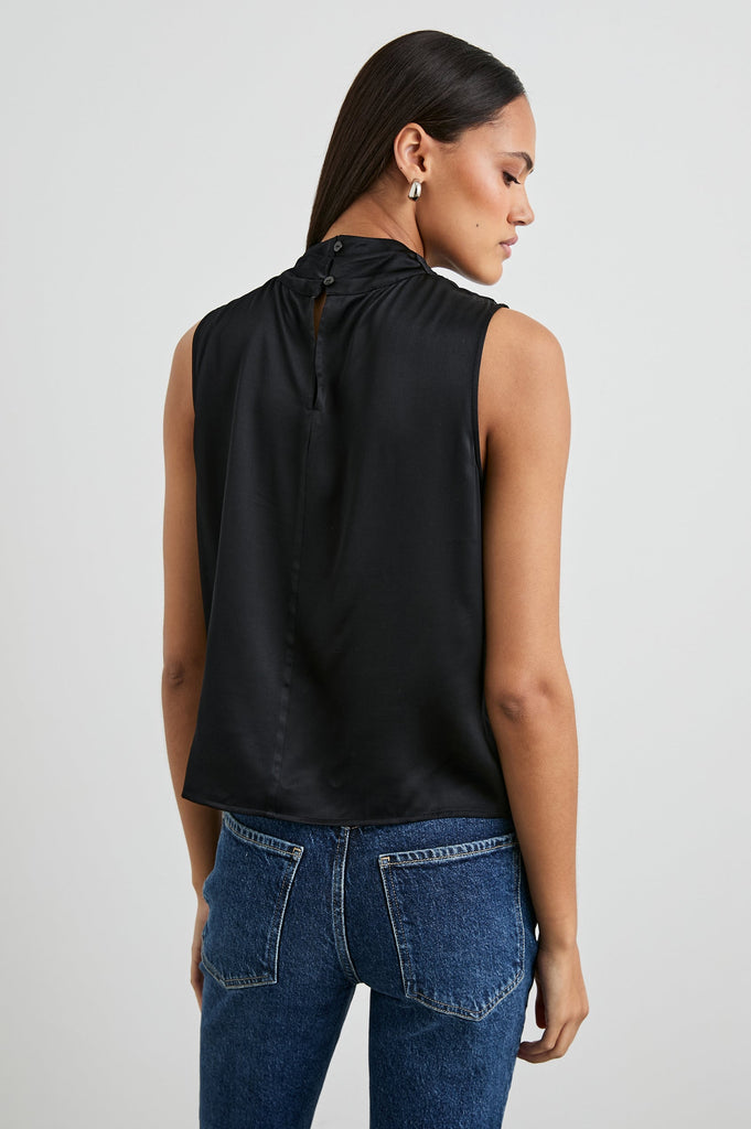From the brand Rails Women's Kaleen Top in Black - abigail fashion