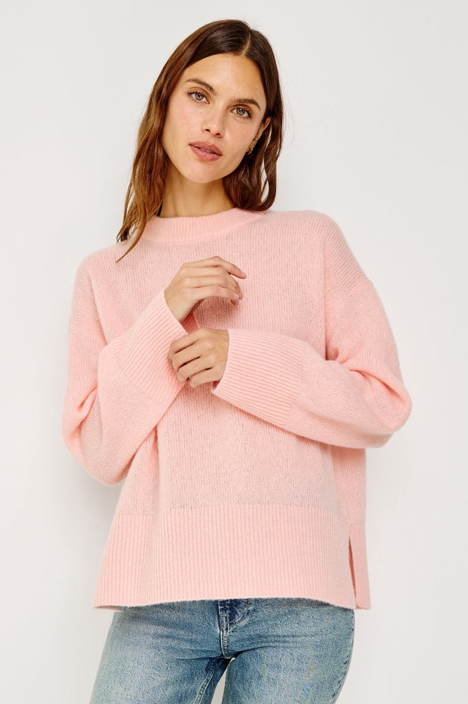 From the brand Rails Women's Miranda Sweater in Carnation - abigail fashion