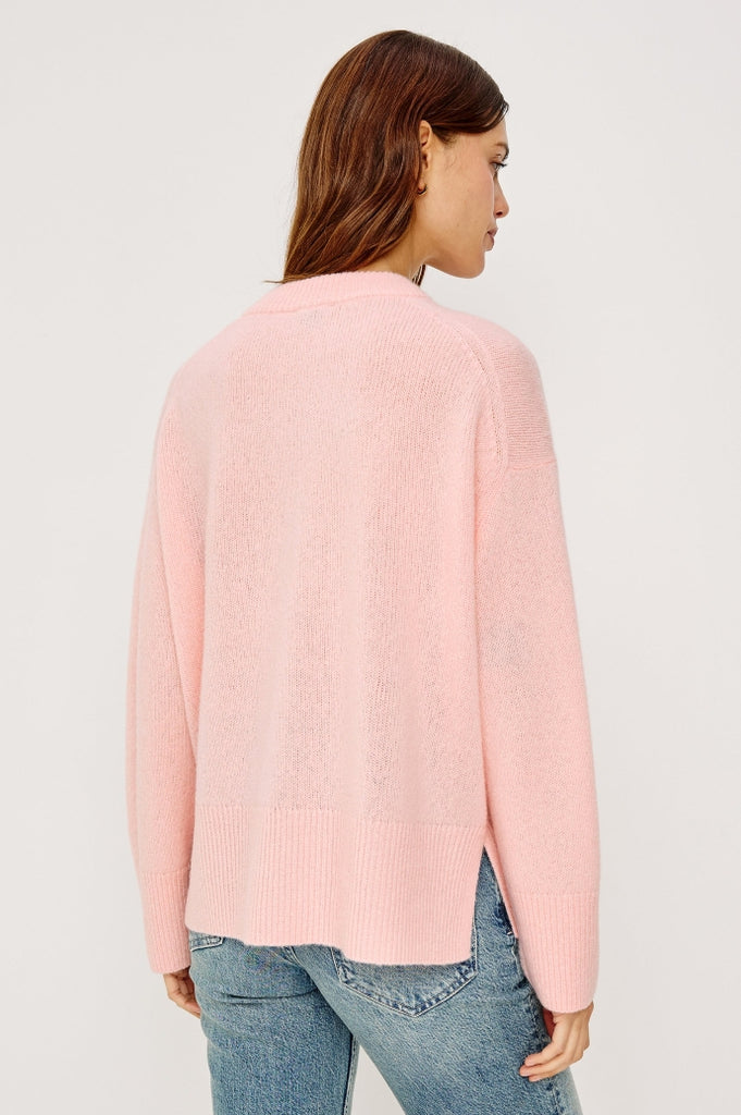 From the brand Rails Women's Miranda Sweater in Carnation - abigail fashion