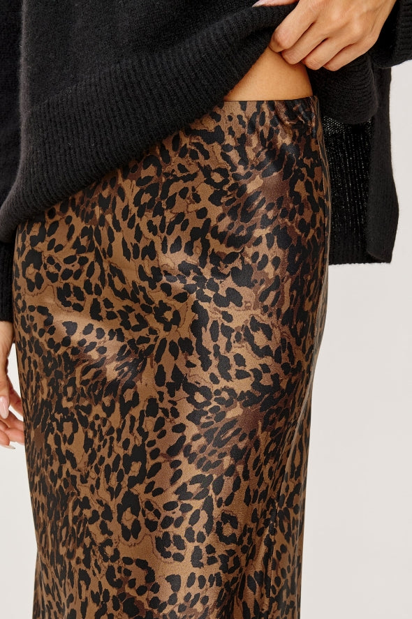 From the brand Rails Women's Romina Skirt in Ginger Spotted - abigail fashion