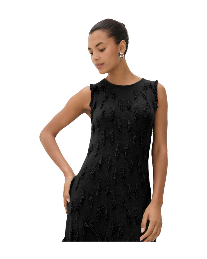 From the brand Rails Women's Trivento Dress in Black - abigail fashion