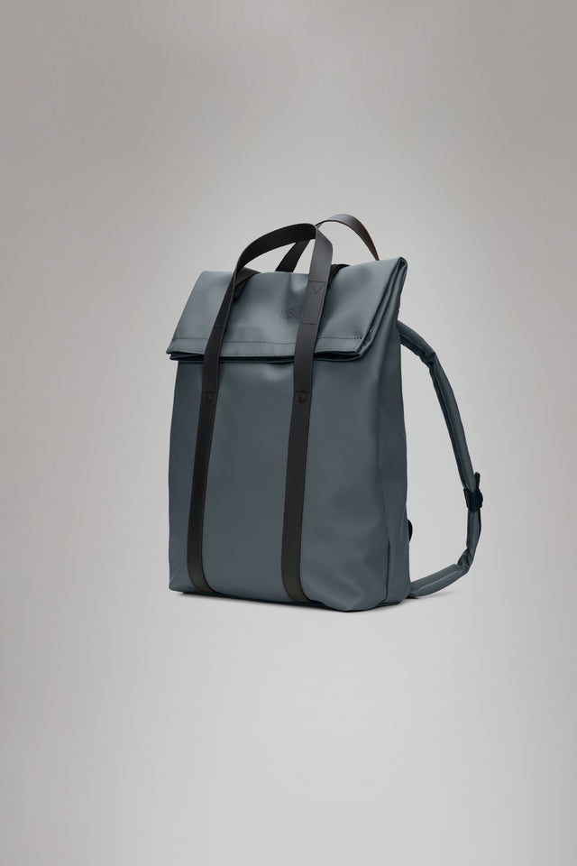 From the brand Rains Unisex 2 Way Tote Backpack W3 in Lagoon - abigail fashion