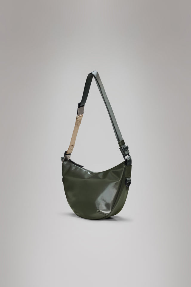 From the brand Rains Women's Valera Shoulder Bag W3 in Swamp - abigail fashion