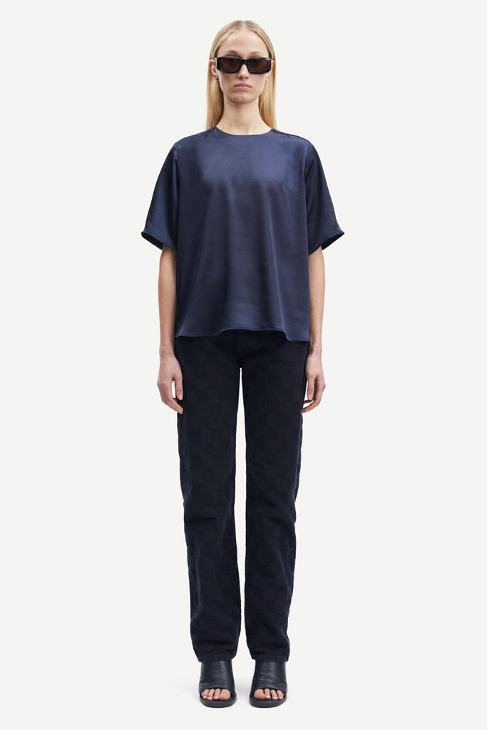 Samsøe Samsøe Denise Short Sleeve Top Salute Bach&Co