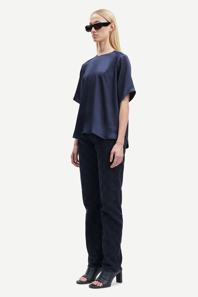 Samsøe Samsøe Denise Short Sleeve Top Salute Bach&Co