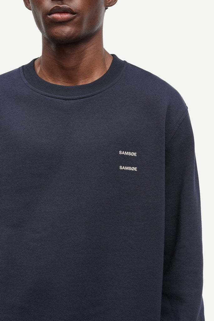Samsøe Samsøe Joel Crew Neck Sweatshirt Salute abigail fashion