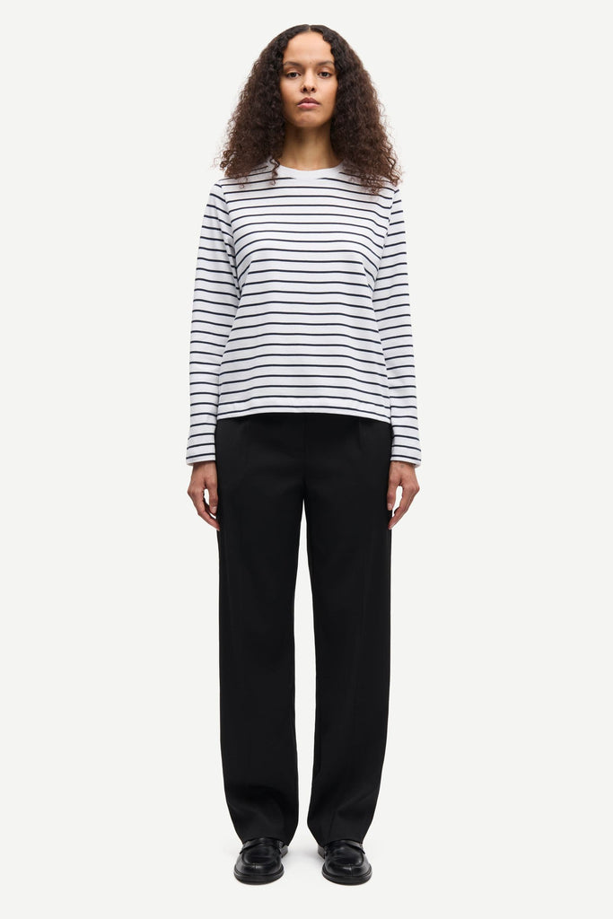 Samsøe Samsøe Sacamino Long Sleeved T-Shirt Salute ST abigail fashion