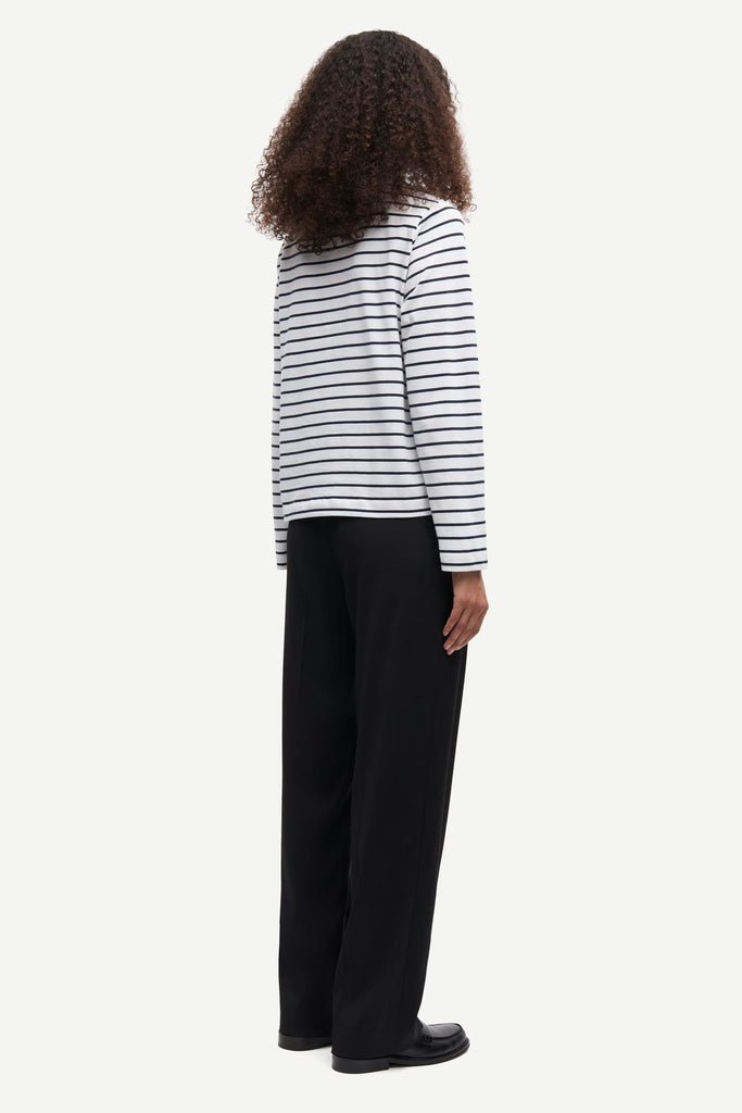 Samsøe Samsøe Sacamino Long Sleeved T-Shirt Salute ST abigail fashion