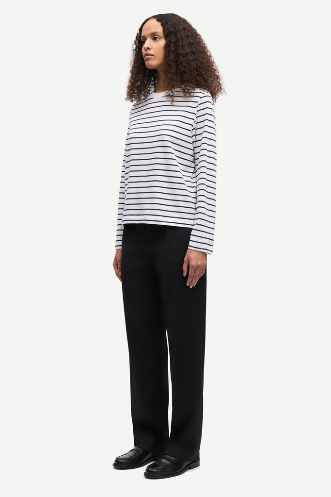 Samsøe Samsøe Sacamino Long Sleeved T-Shirt Salute ST abigail fashion