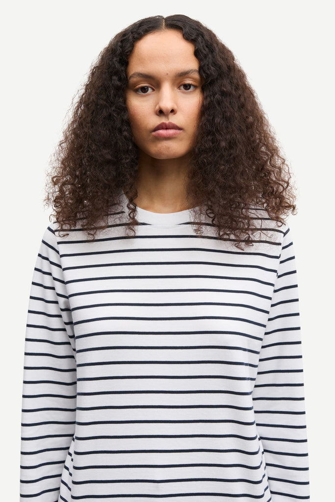 Samsøe Samsøe Sacamino Long Sleeved T-Shirt Salute ST abigail fashion