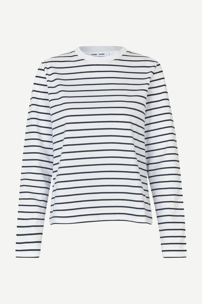Samsøe Samsøe Sacamino Long Sleeved T-Shirt Salute ST abigail fashion