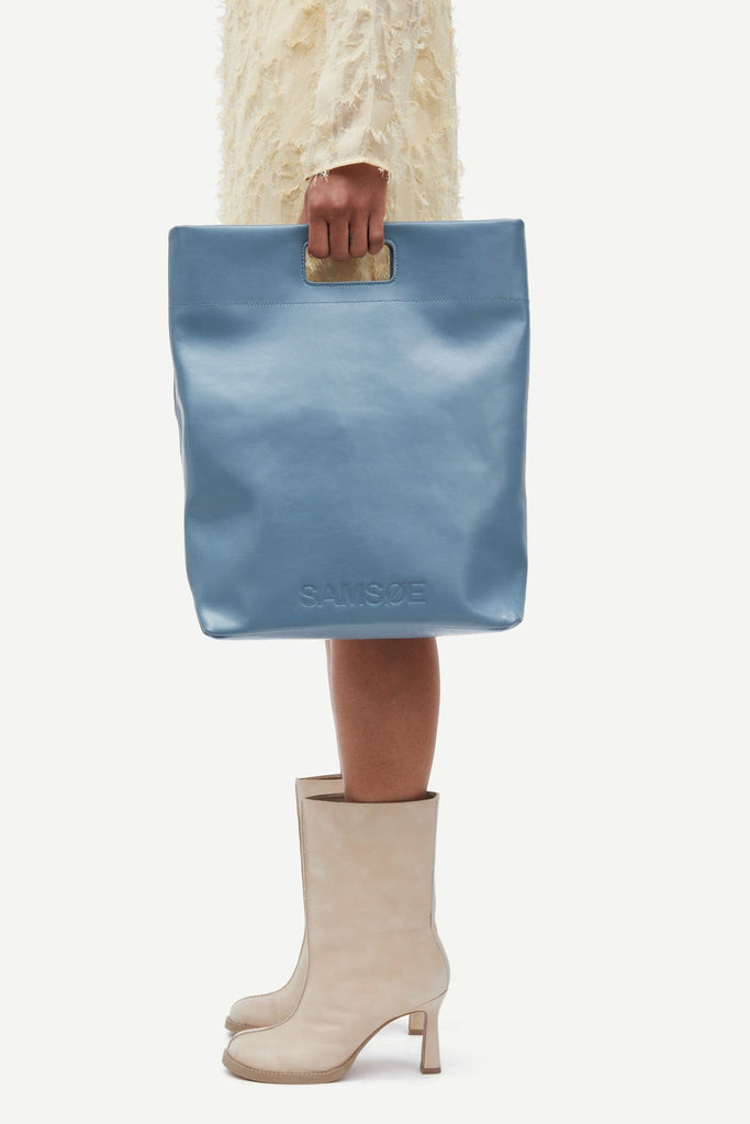 Samsøe Samsøe Sajennie Tote Bag Bluefin abigail fashion