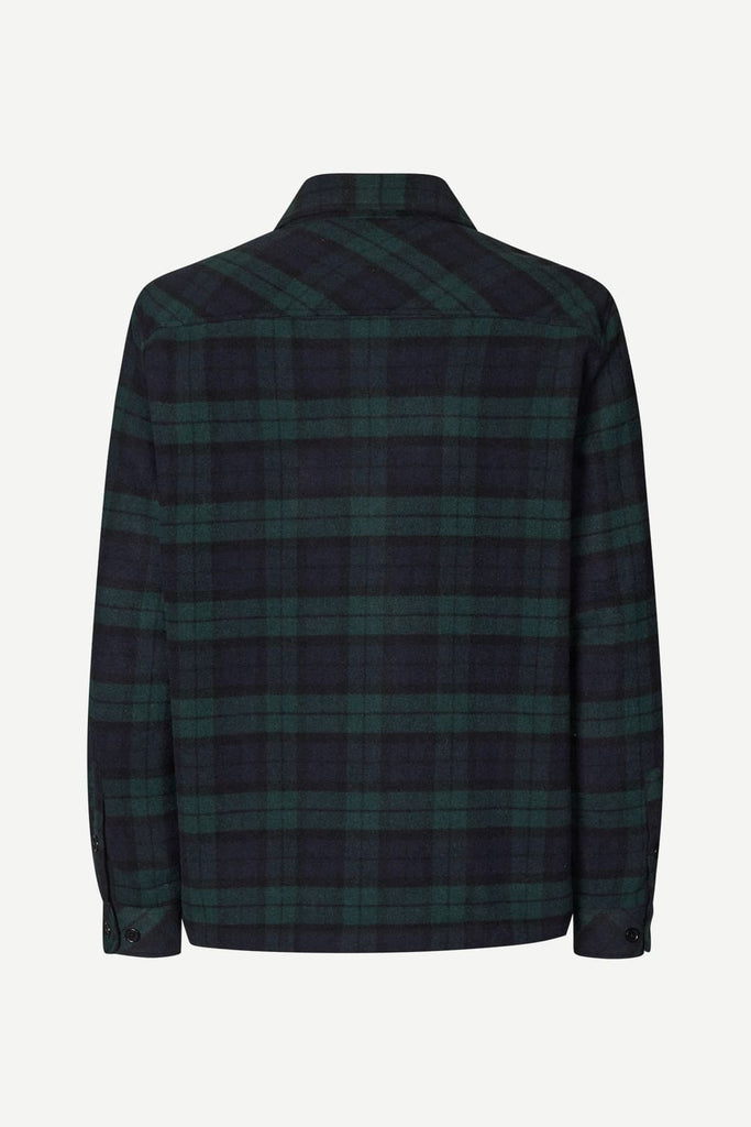 From the brand Samsøe Samsøe Women's Sacastor X H Overshirt in Salute Ch - abigail fashion