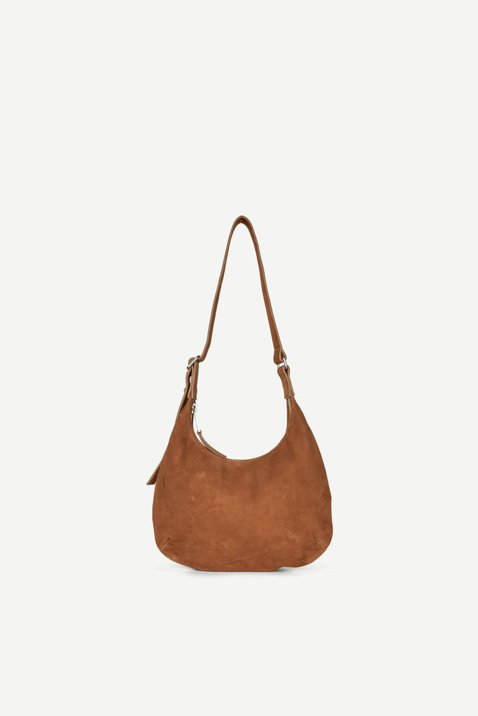 From the brand Samsøe Samsøe Women's Safreja Midi Crossbody Bag in Tortoise Shell - abigail fashion