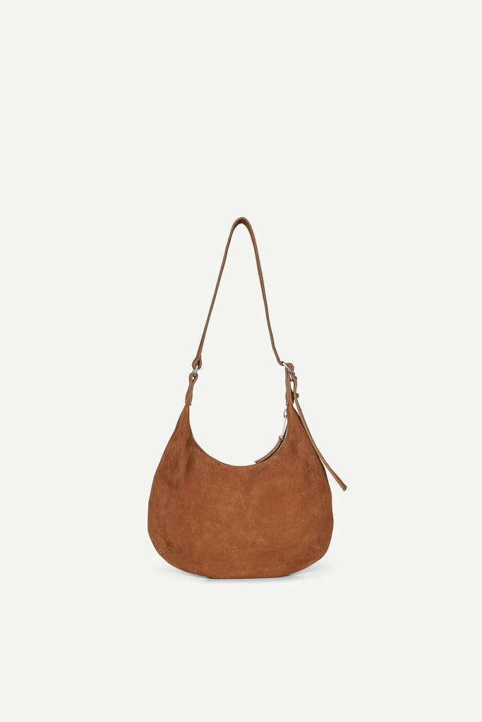 From the brand Samsøe Samsøe Women's Safreja Midi Crossbody Bag in Tortoise Shell - abigail fashion