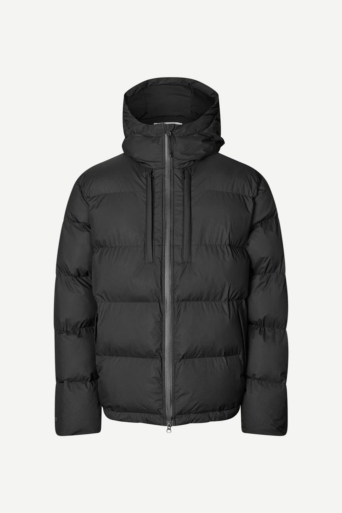 From the brand Samsøe Samsøe Women's Sajosh Puffer Jacket in Black - abigail fashion
