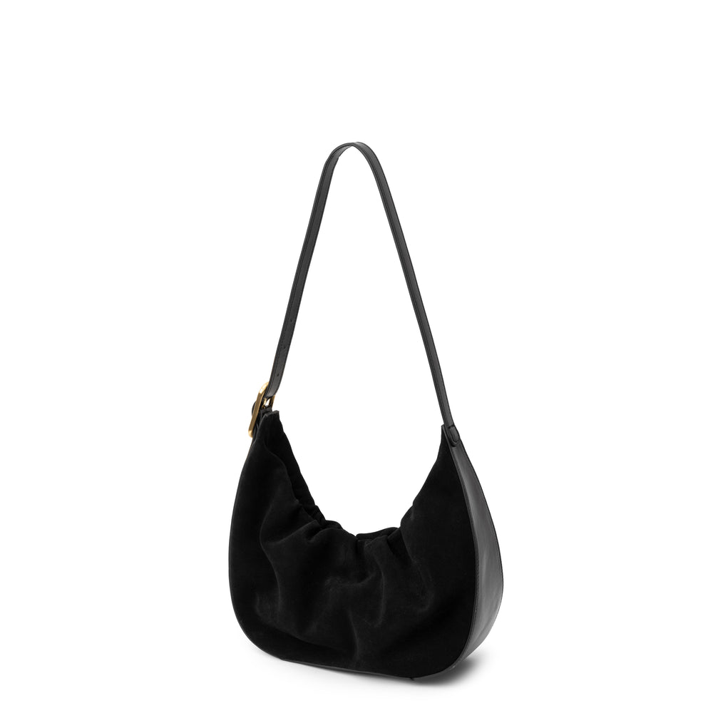 Sancia Milena Hobo Bag Black abigail fashion