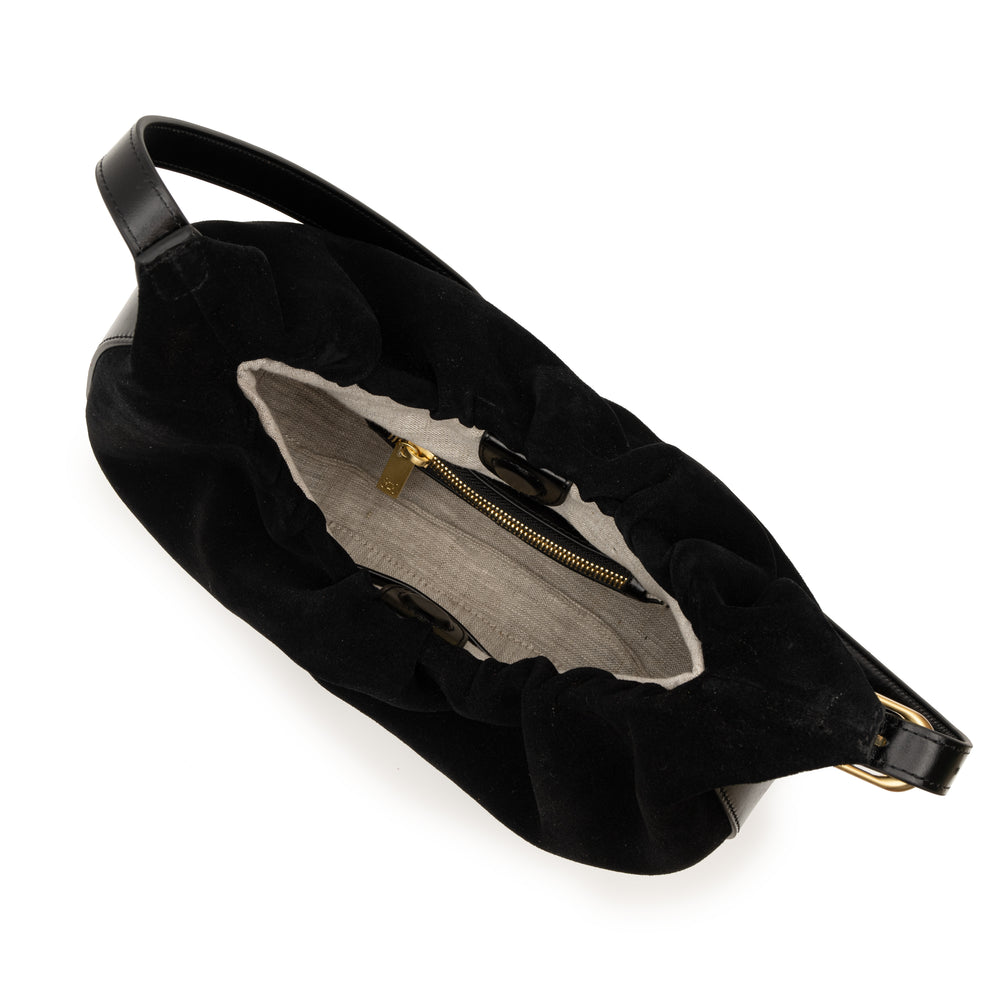 Sancia Milena Hobo Bag Black abigail fashion