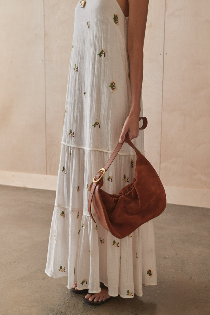 Sancia Milena Hobo Bag Desert abigail fashion