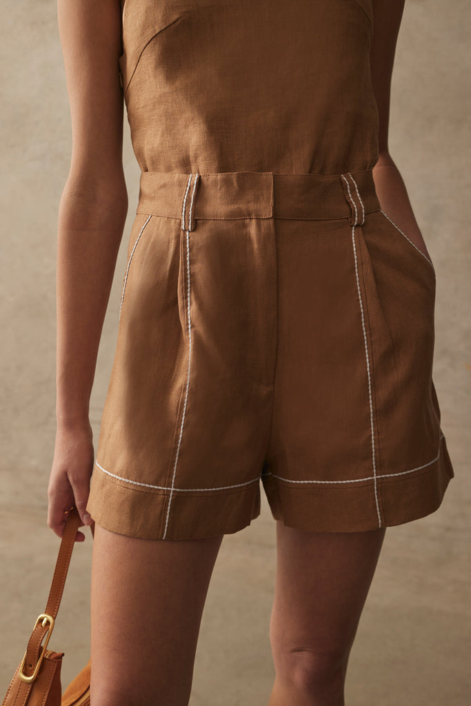 Sancia Monte Shorts Honey abigail fashion