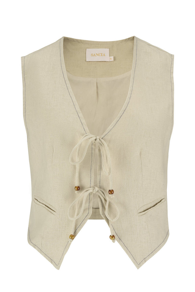 Sancia The Drita Vest Dew Dew abigail fashion