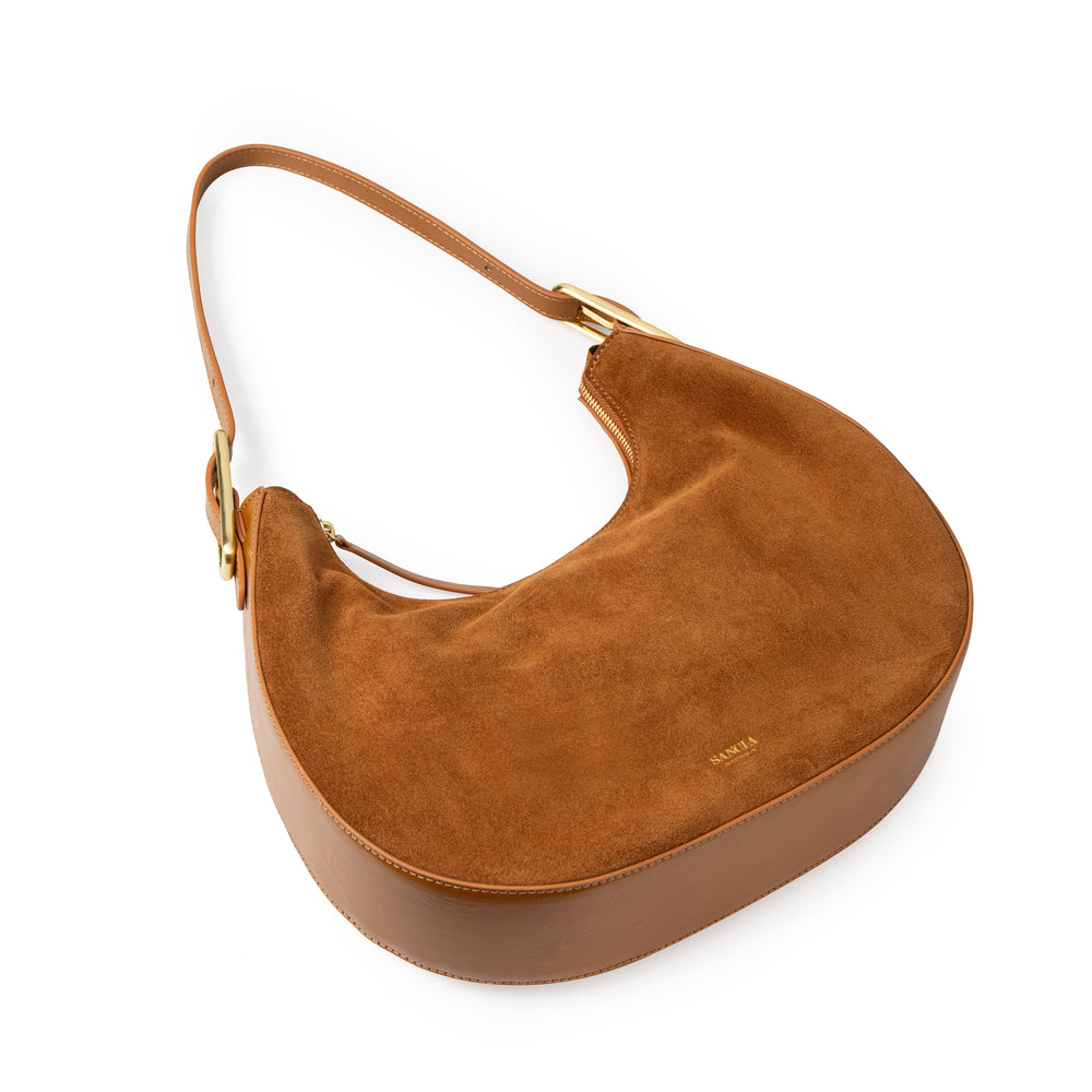 Sancia The Pilarre Handbag Walnut abigail fashion