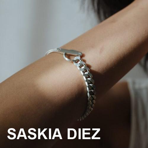Saskia Diez Grand Bracelet Mixed Silver abigail fashion