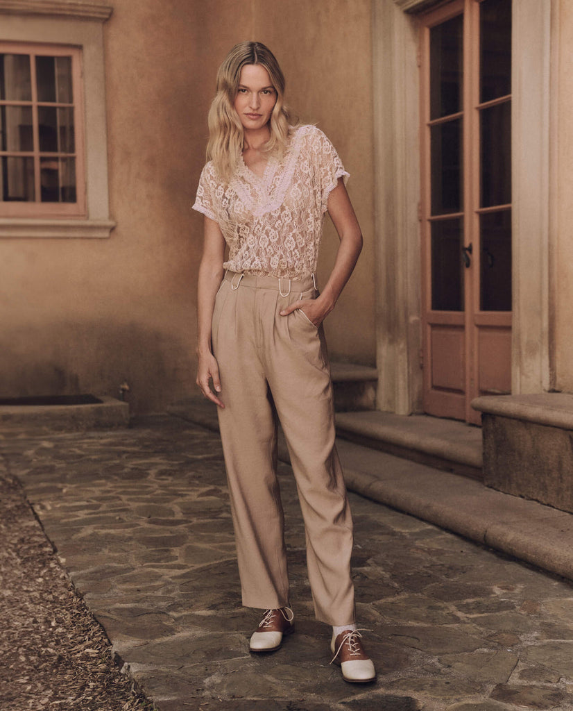 The Great The Ballad Top Vintage Blush abigail fashion