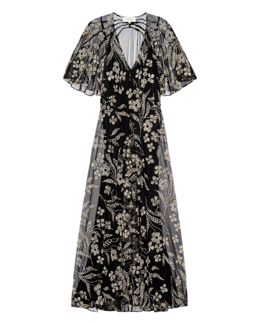 From the brand The Great Women's The Festal Dress in Brocade Floral - abigail fashion