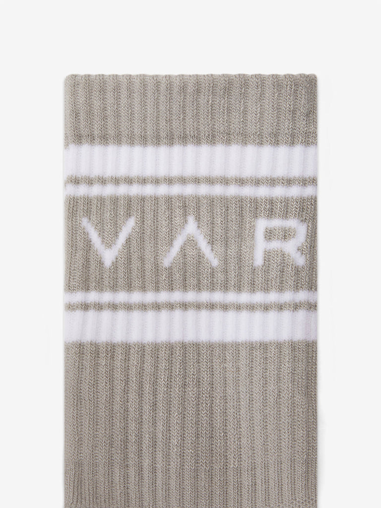 Varley Astley Active Sock Cement/ Snow White abigail fashion