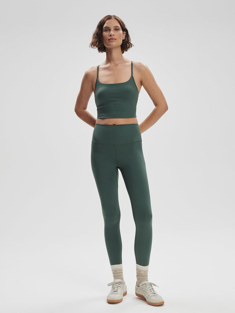 From the brand Varley Women's FreeSoft High Rise Legging 25 in Cilantro - abigail fashion