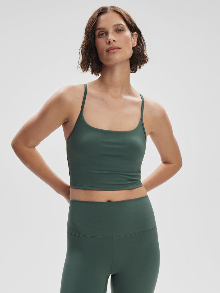 From the brand Varley Women's Freesoft Harley Bralette in Cilantro - abigail fashion