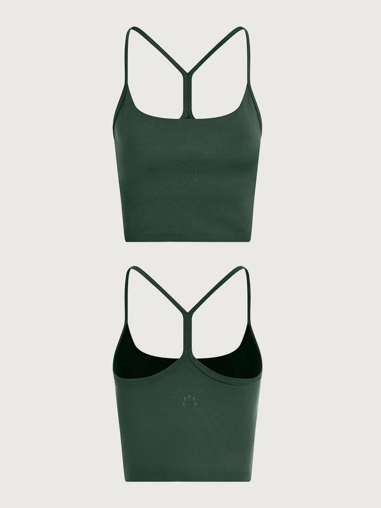 From the brand Varley Women's Freesoft Harley Bralette in Cilantro - abigail fashion